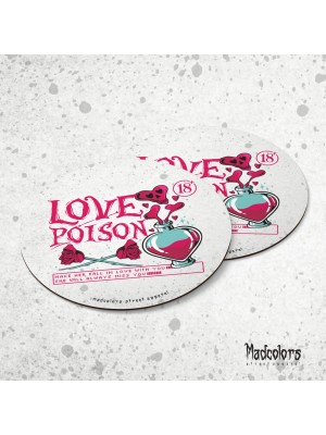 Подложка за чаша Madcolors - Love Poison